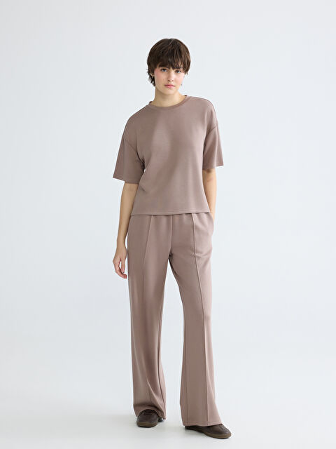 XSIDE Beli Lastikli Soft Touch Kadın Eşofman Altı - S6GA43Z8-PS7