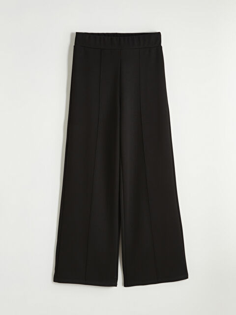 LCW Modest Beli Lastikli Geniş Paça Kadın Eşofman Altı - S6GA70Z8-CVL