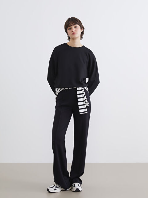 XSIDE Pantaloni de trening NEGRU Femeie - S6GA76Z8-CVL