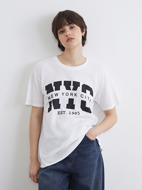 XSIDE T-shirt BLANC Femme - S6GA82Z8-Q6K