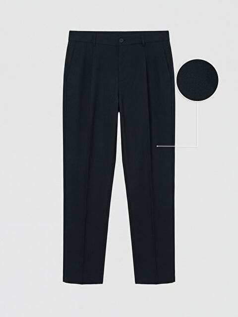 SOUTHBLUE Regular Fit Keten Karışımlı Erkek Pileli Pantolon