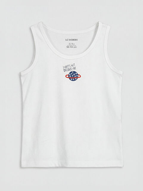 LCW Kids Baskılı Erkek Çocuk Atlet