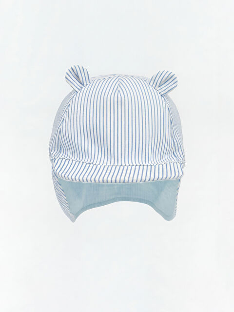 LCW ACCESSORIES Ense Korumalı Erkek Bebek Şapka