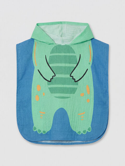 LCW ACCESSORIES Baskılı Erkek Bebek Panço Havlu