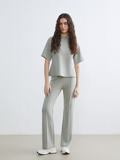 LCW Vision Әйелдер жасыл Жайлы спорт шалбар - S6GC26Z8-GNZ