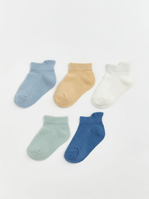 LCW baby Baby Boy GREY Trainer Socks