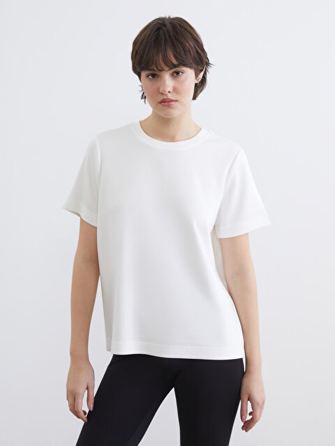 XSIDE Woman WHITE T-Shirt - S6GD54Z8-Q6K