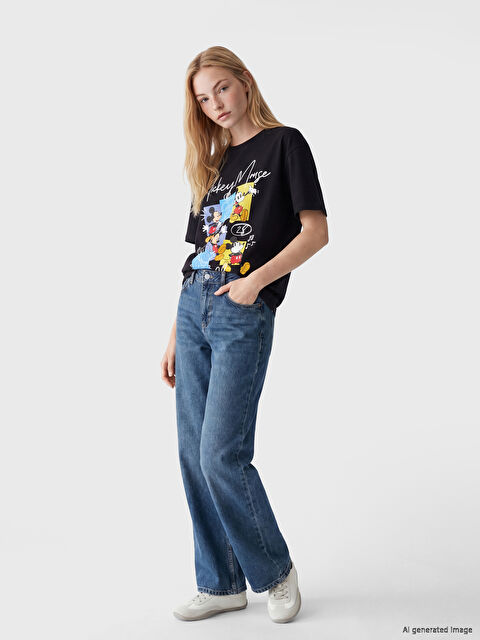 XSIDE CRNA Majica Žena