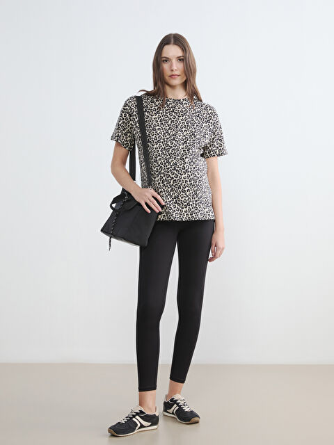 LCWAIKIKI Maternity Karın Panelli Hamile Tayt - S6GD70Z8-CVL