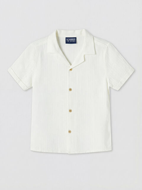 LCW baby Dokulu Erkek Çocuk Gömlek