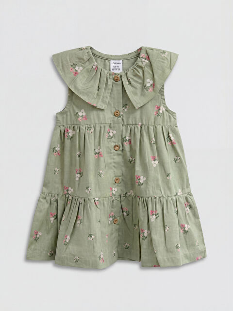 LCW baby Baby Girl GREEN Dress