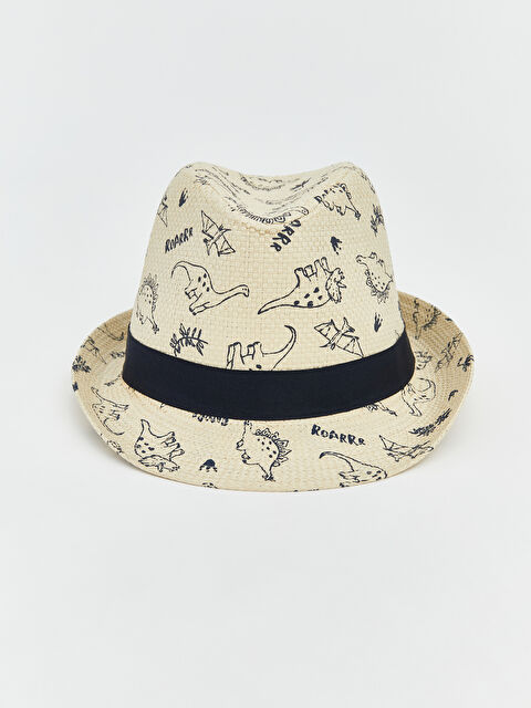 LCW ACCESSORIES ჩვილი ბიჭი ბეჟი Fedora ქუდი