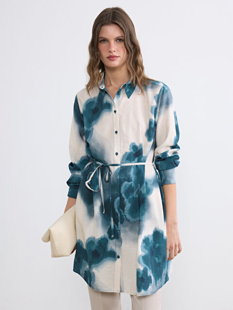 LCW EVERYDAY Woman BLUE Shirt Tunic - S6GF50Z8-LQQ