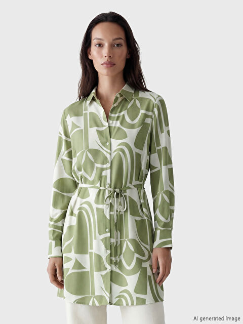 LCW EVERYDAY Patterned Women's Shirt Tunic
