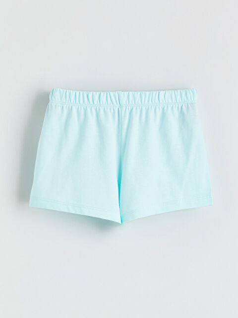 LC WAIKIKI Beli Lastikli Kız Çocuk Şort - S6GG34Z1-FVE