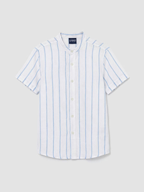 LCW ECO Hakim Yaka Çizgili Erkek Çocuk Gömlek - S6GG51Z4-LEH