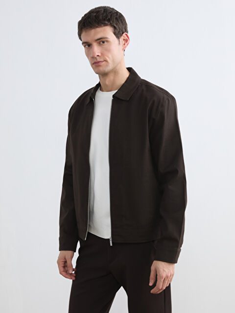 LCW Vision Standart Kalıp Gömlek Yaka Erkek Mont - S6GG52Z8-CT9