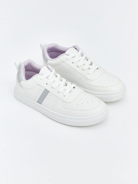 LCW STEPS Deri Görünümlü Kız Çocuk Spor Ayakkabı - S6GG87Z4-J5E