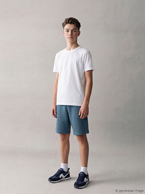 LCW Kids Erkek Çocuk Dokulu Şort