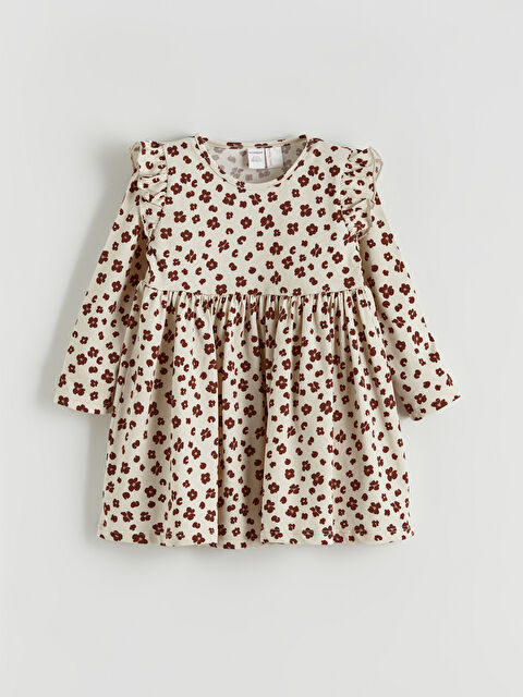 LCW ECO Çiçekli Kız Çocuk Elbise - S6GH29Z1-LQB