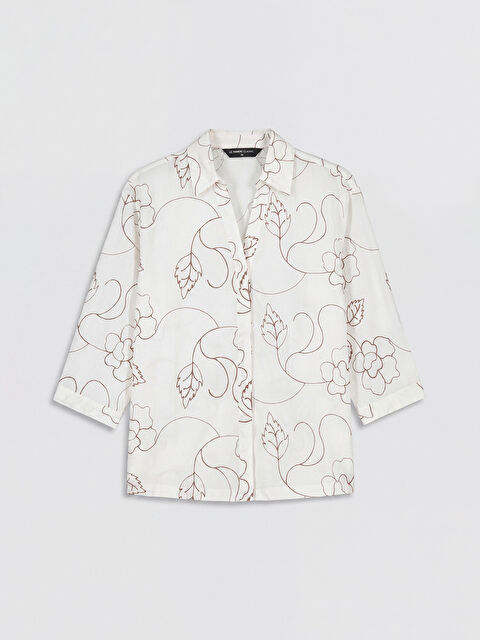 LCWAIKIKI Classic Жена Бяло Риза