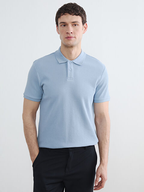 LCW Vision Man BLUE T-Shirt - S6GH35Z8-1T7