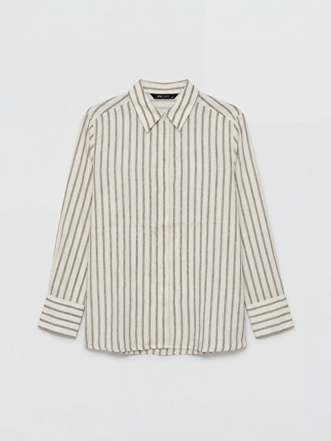 LCWAIKIKI Classic Woman ECRU Shirt