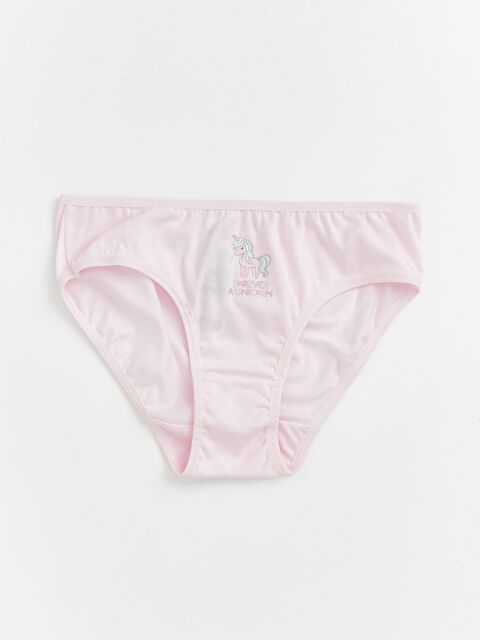 LCW Kids Baskılı Kız Çocuk Külot