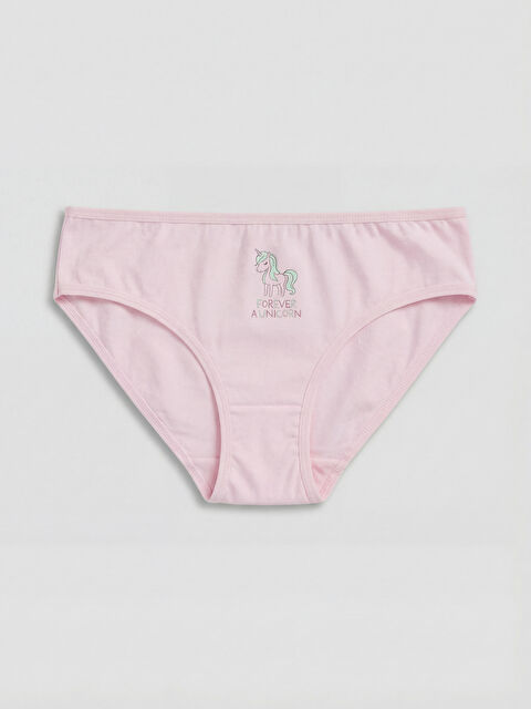 LCW Kids Baskılı Kız Çocuk Külot