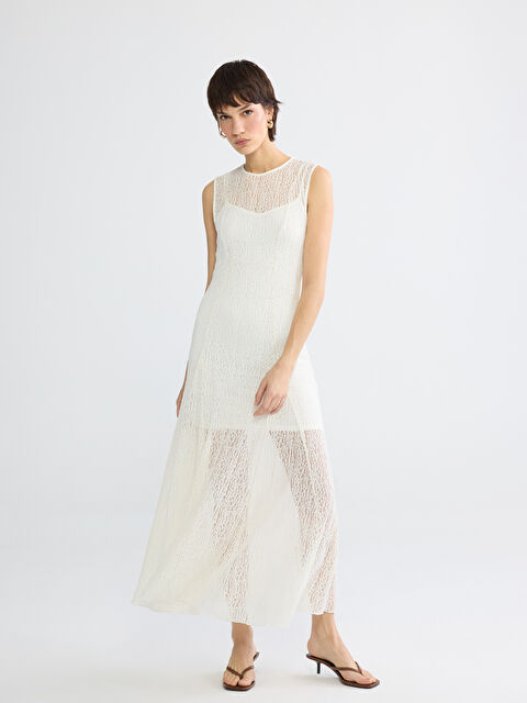 LCW Vision SVETLO BEŽ Haljina Žena - S6GI48Z8-R9J