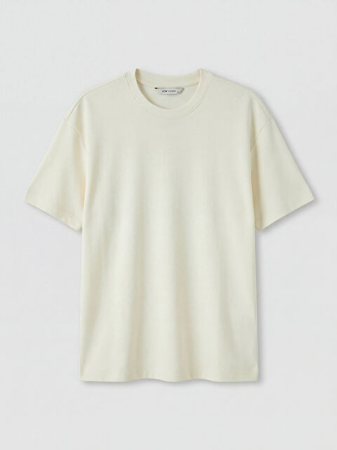 LCW Vision %100 Pamuk Loose Fit Basic Soft Touch Tişört