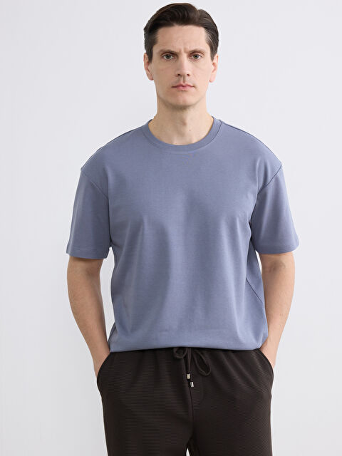 LCW Vision Crew Neck Men's T-Shirt - S6GI54Z8-GZE