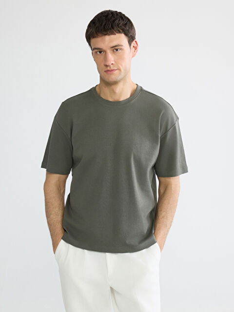 LCW Vision Crew Neck Men's T-Shirt - S6GI54Z8-R38