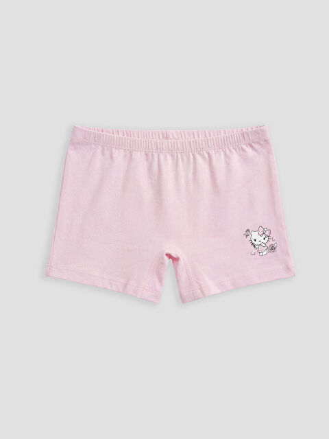 LCW Kids Hello Kitty Baskılı Kız Çocuk Boxer