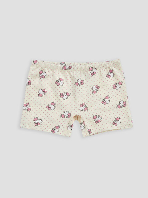 LCW Kids Hello Kitty Baskılı Kız Çocuk Boxer