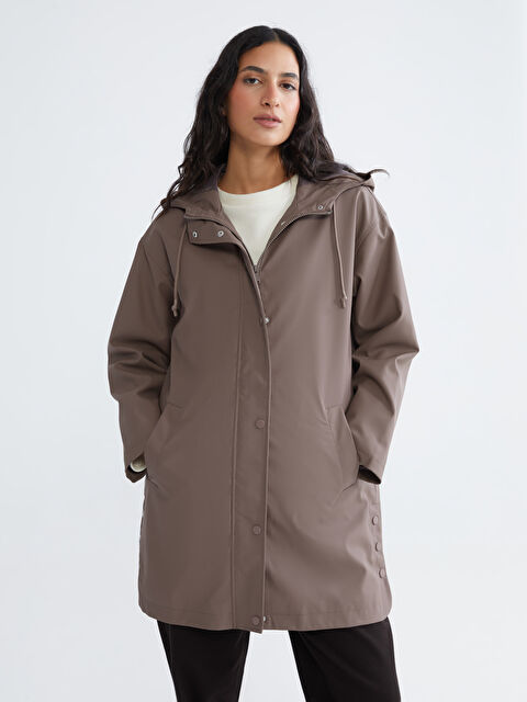 LCW Modest Kapüşonlu Kadın Yağmurluk - S6GJ66Z8-ZNS