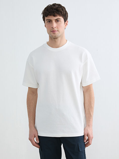 LCW ECO Man WHITE T-Shirt - S6GK54Z8-J5E