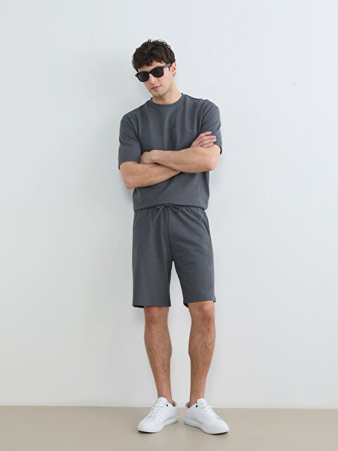 LC WAIKIKI Standart Kalıp Erkek Şortlu Pijama Takımı - S6GL10Z8-HKS