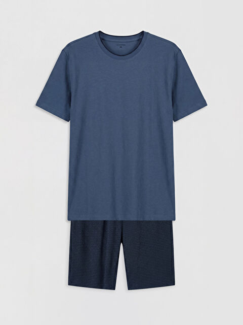 LC WAIKIKI Regular Fit Erkek Şortlu Pijama Takımı