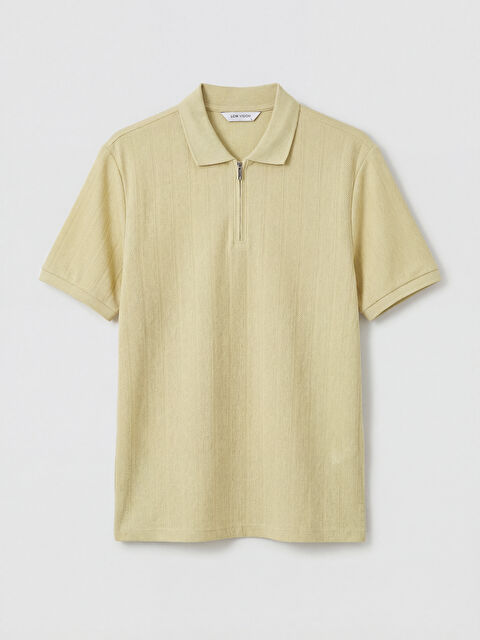 LCW Vision Polo Yaka Erkek Penye Tişört - S6GL43Z8-1TJ