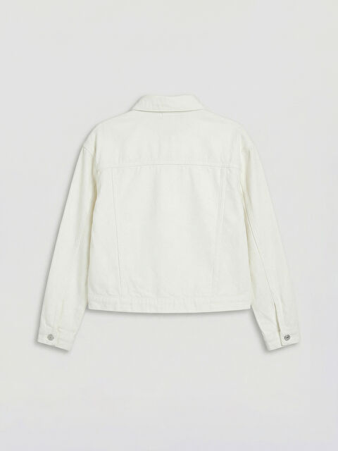 LCW Kids Veste en Jean pour Filles avec Détails Brodés - S6GM12Z4-R9J