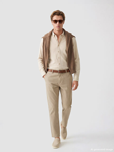 SOUTHBLUE Standart Fit Erkek Pantolon - S6GM19Z8-GNL