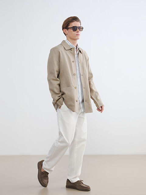 SOUTHBLUE Standart Kalıp Armürlü Erkek Pantolon - S6GM38Z8-R9J