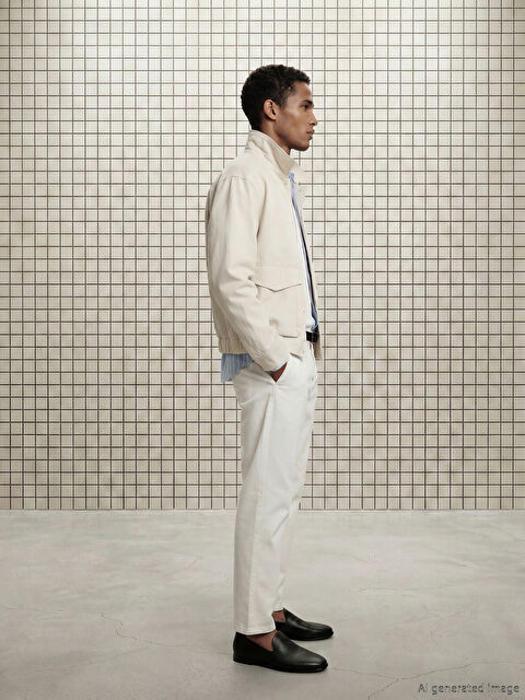 SOUTHBLUE Standart Kalıp Armürlü Erkek Pantolon - S6GM38Z8-R9J