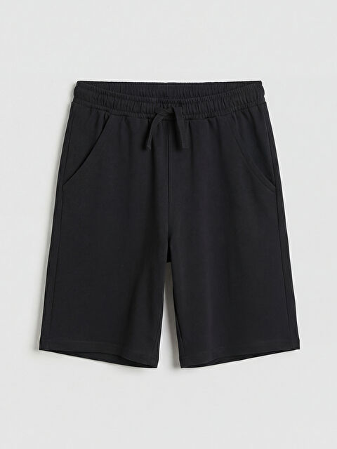 LCW Kids Beli Lastikli Erkek Çocuk Şort - S6GM58Z4-CVL