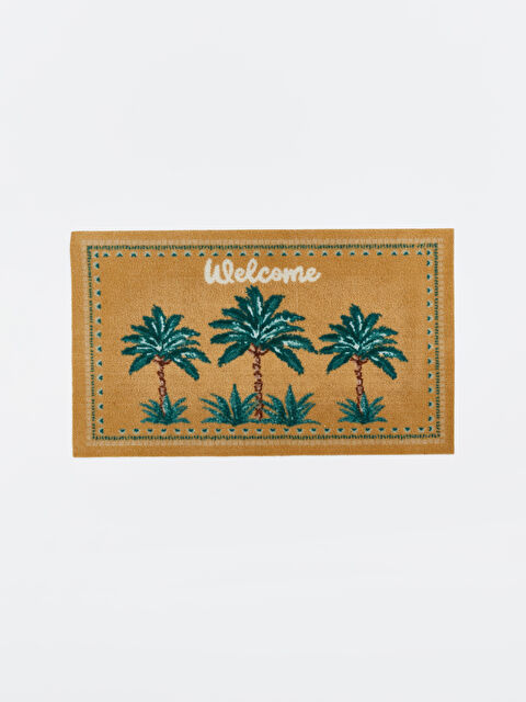 LCW HOME Palmiye Baskılı Kapı Önü Paspası 45x75 cm
