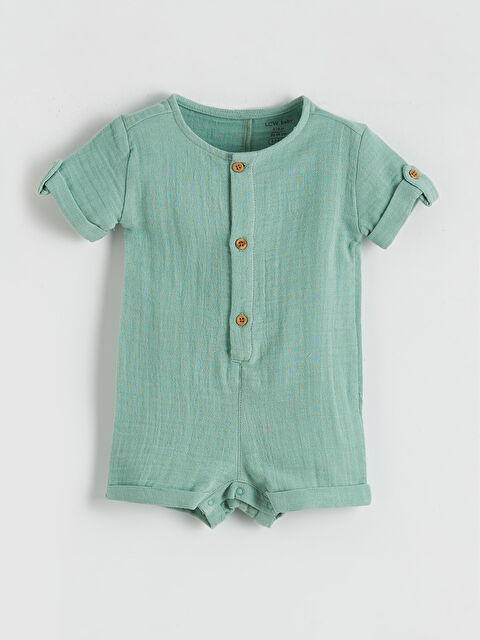 LCW baby Baby Boy GREEN Jumpsuit - S6GN58Z1-GKG