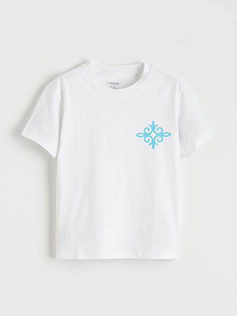 LCW Kids Ұлдар ақ Футболка - S6GN70Z1-Q6K