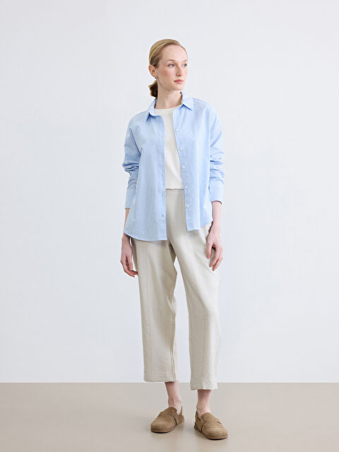 LCWAIKIKI Classic Pantalon Femme à Taille Élastiquée - S6GN87Z8-ZU5