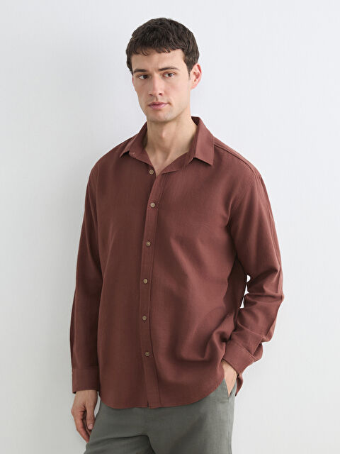 LCW Vision Regular Fit Erkek Gömlek - S6GO00Z8-REE